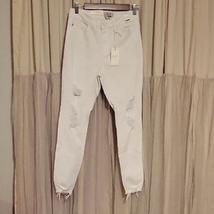 Judy Blue Classic White Jeans